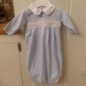 Kissy kissy baby boy gown